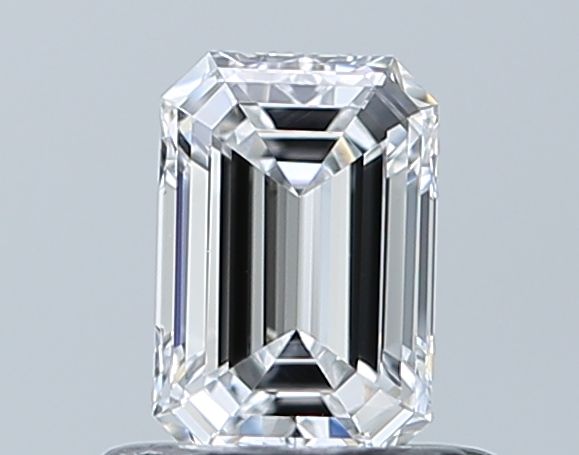 Diamond Natural 0.53Ct D-VVS1 Emerald - GIA5231883129