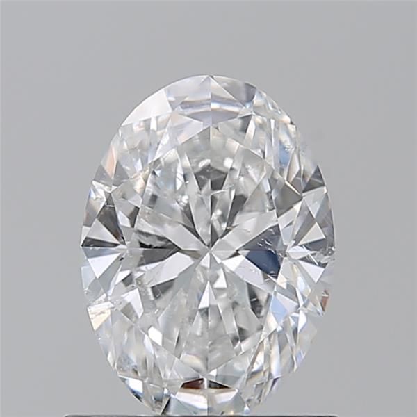 Diamond Natural 0.9Ct E-SI2 Oval - GIA7543934636