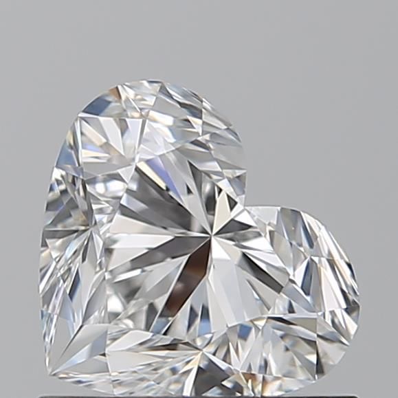 Diamond Natural 0.9Ct F-IF Heart - GIA6541405264