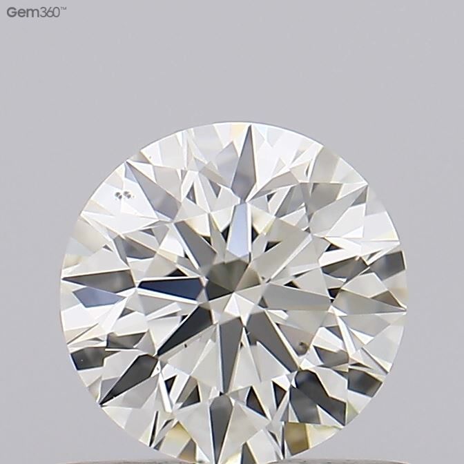 Diamond Natural 0.5Ct L-VS2 Round - GIA7558076034