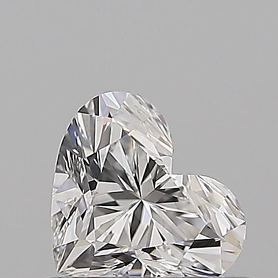 Diamond Natural 0.51Ct F-IF Heart - GIA6237797888