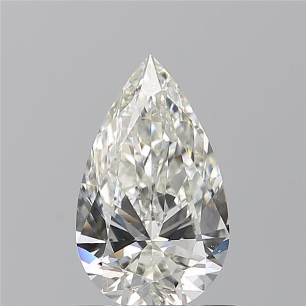 Diamond Natural 0.9Ct I-SI1 Pear - GIA7558157686