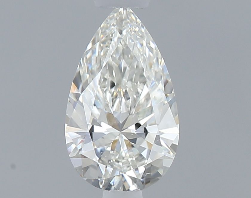 Diamond Natural 0.3Ct H-SI1 Pear - GIA2547771054