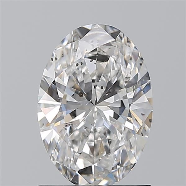 Diamond Natural 1.21Ct G-SI2 Oval - GIA7536070434