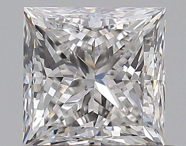 Diamond Natural 0.7Ct E-SI1 Princess - GIA7423652339