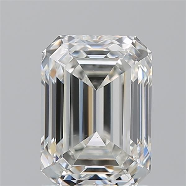 Diamond Natural 1.71Ct H-VS2 Emerald - GIA1539456336