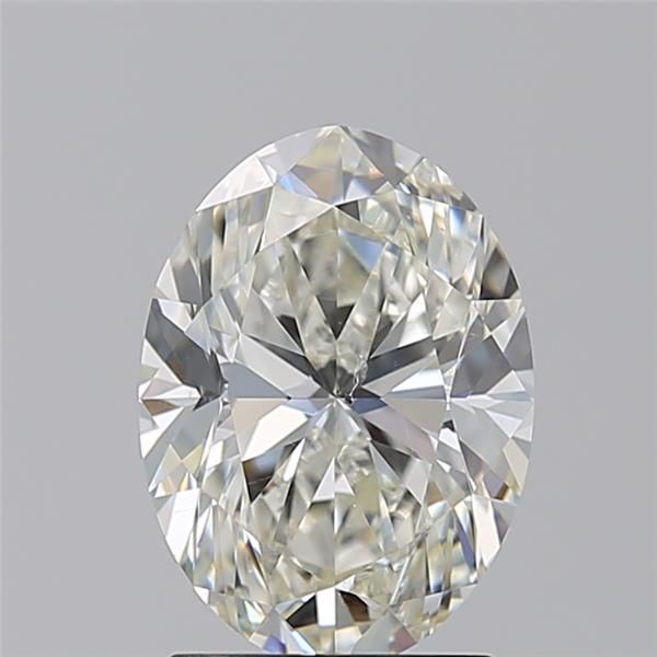 Diamond Natural 1.7Ct J-SI1 Oval - GIA5543418082