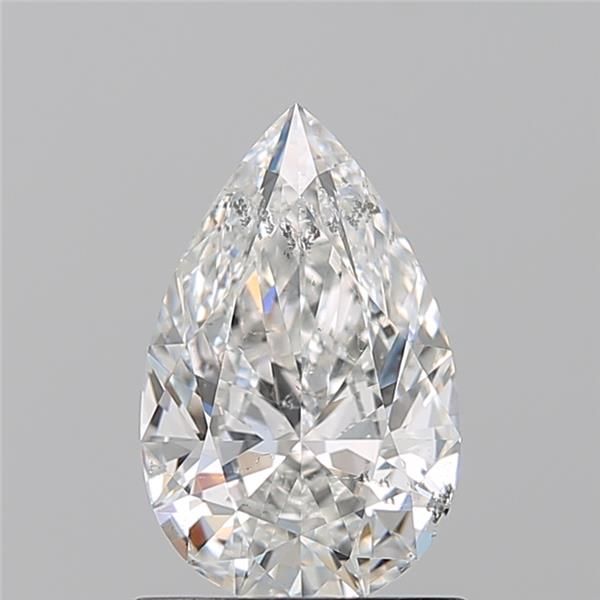 Diamond Natural 0.91Ct F-SI2 Pear - GIA6552107779
