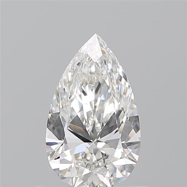 Diamond Natural 0.73Ct H-SI1 Pear - GIA6535874345