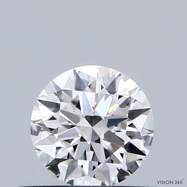 Diamond Natural 0.38Ct H-VVS1 Round - GIA6532043181