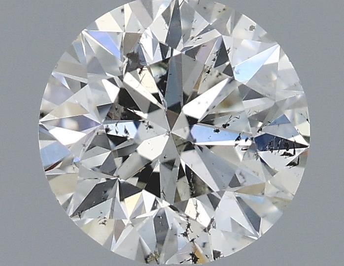 Diamond Natural 0.6Ct I-SI2 Round - GIA6442934333
