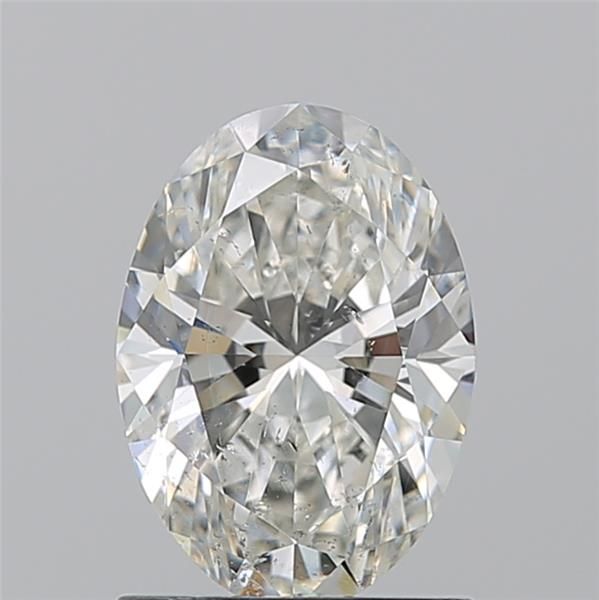 Diamond Natural 1.21Ct I-SI2 Oval - GIA6545535676