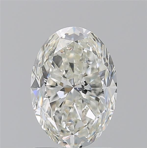 Diamond Natural 1.71Ct J-SI2 Oval - GIA3545367598