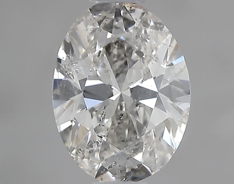 Diamond Natural 0.7Ct H-SI2 Oval - HRD250000239517