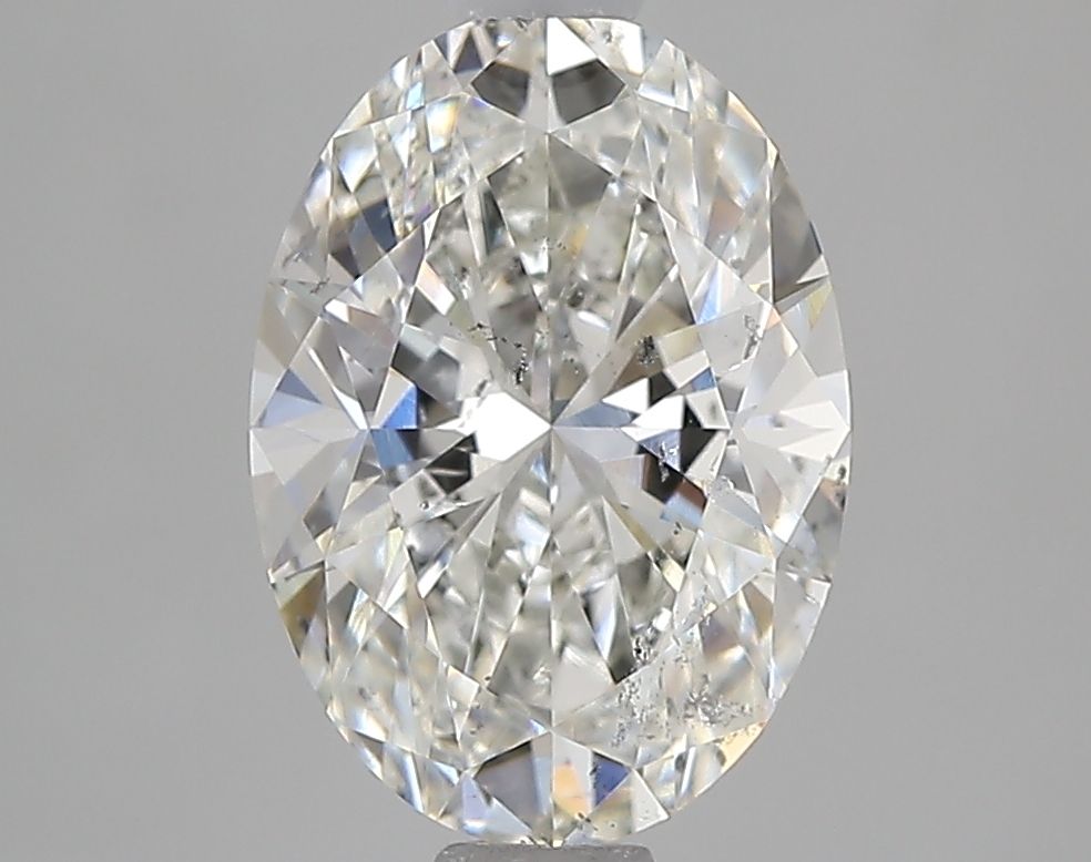 Diamond Natural 1.5Ct H-SI2 Oval - GIA2544523248