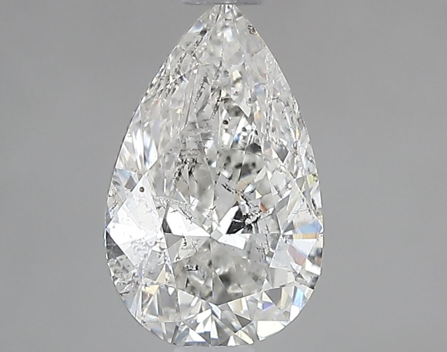 Diamond Natural 0.95Ct G-SI2 Pear - HRD250000258927