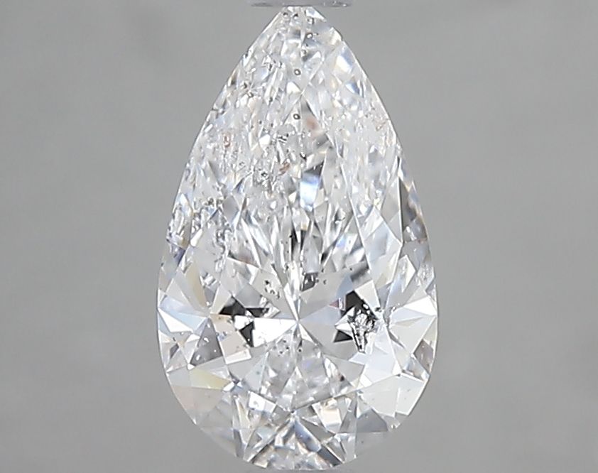 Diamond Natural 0.96Ct D-SI2 Pear - HRD250000258747
