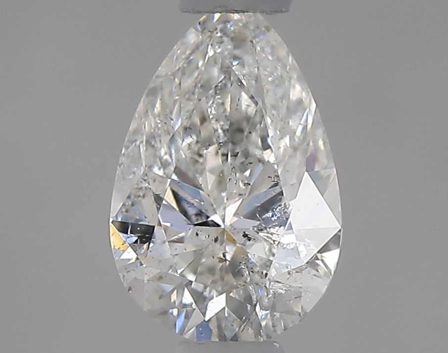 Diamond Natural 0.5Ct G-SI2 Pear - HRD260000005996
