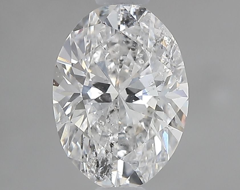 Diamond Natural 0.91Ct E-SI2 Oval - HRD250000242606