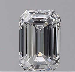 Diamond Natural 0.46Ct D-SI1 Emerald - GIA6381155562