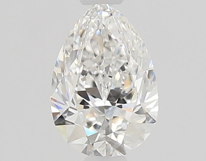 Diamond Natural 0.56Ct F-VVS1 Pear - GIA7556037074