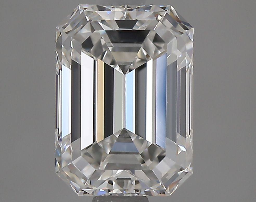 Diamond Natural 1.72Ct F-VVS2 Emerald - GIA5543440178