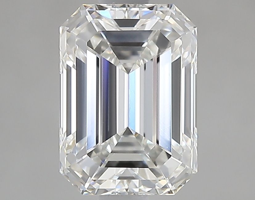 Diamond Natural 1.51Ct F-VVS2 Emerald - GIA1535662353