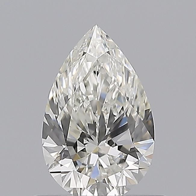 Diamond Natural 0.61Ct H-IF Pear - GIA6545282335