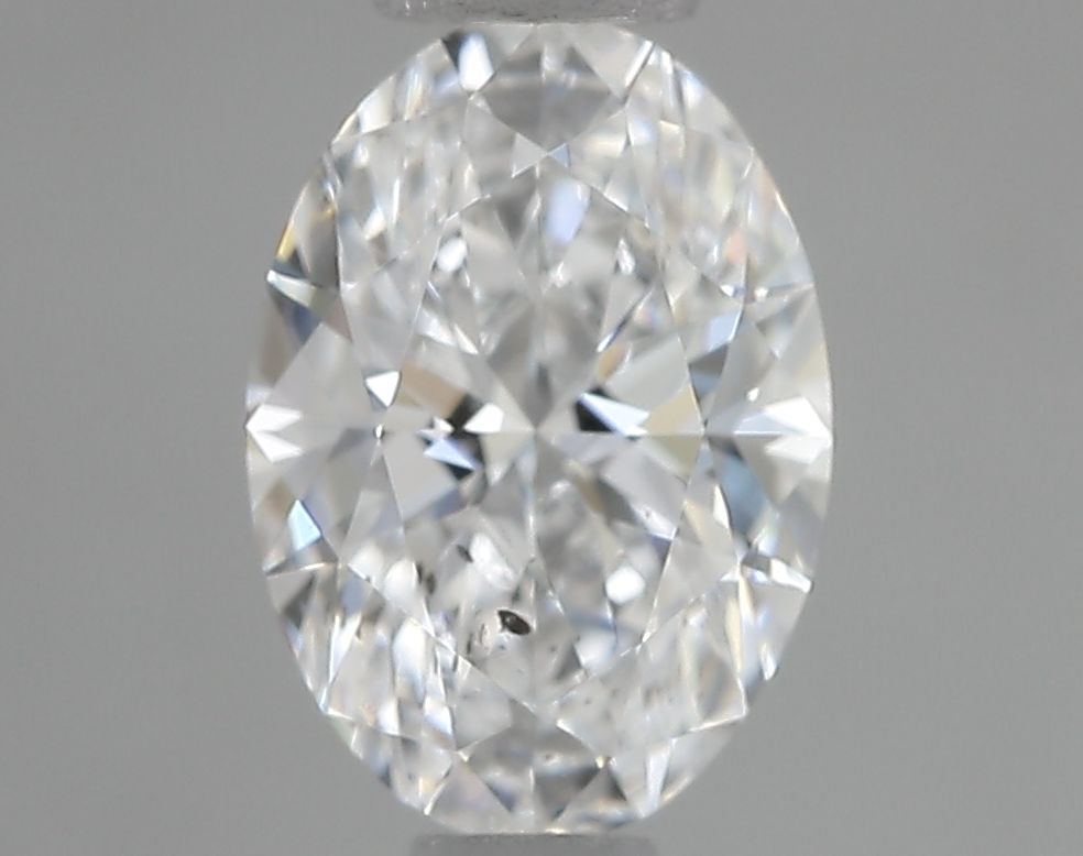 Diamond Natural 0.7Ct E-SI2 Oval - GIA7543866186