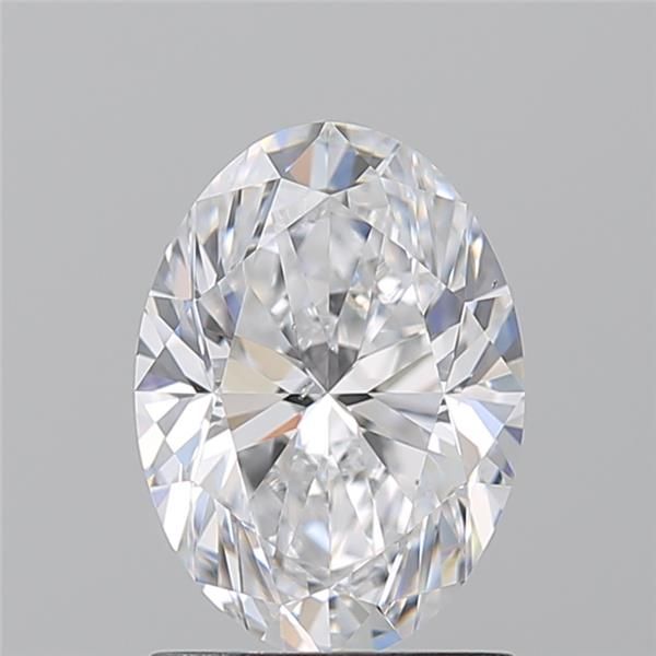 Diamond Natural 1.5Ct D-SI1 Oval - GIA1545250644