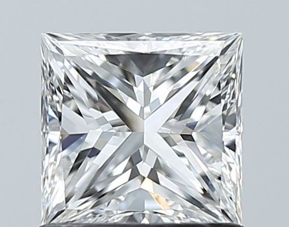Diamond Natural 1Ct E-VS2 Princess - GIA1232926650