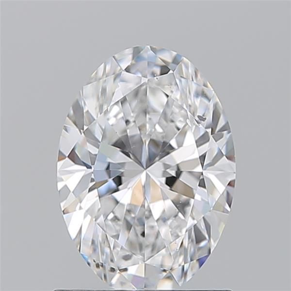 Diamond Natural 1.22Ct D-SI2 Oval - GIA6541260615