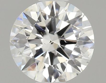 Diamond Natural 0.5Ct G-SI1 Round - GIA7438690412