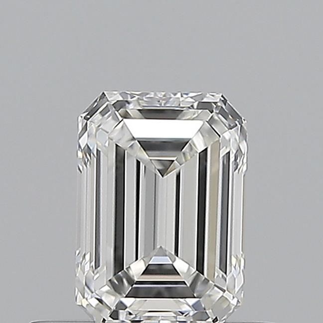 Diamond Natural 0.54Ct F-VVS1 Emerald - GIA1545879877