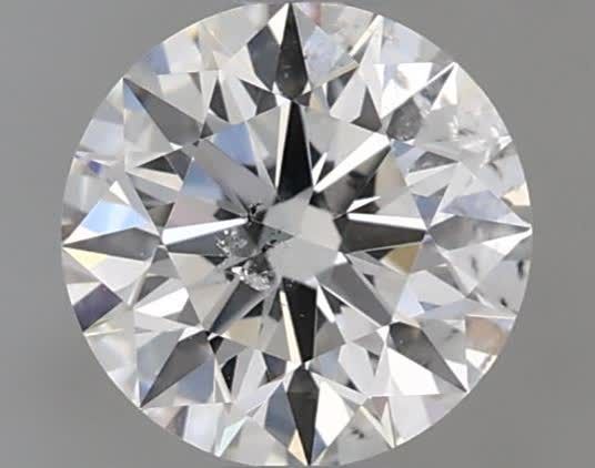Diamond Natural 0.61Ct G-SI2 Round - GIA6432832199