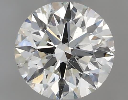 Diamond Natural 0.6Ct J-SI2 Round - GIA2428575943