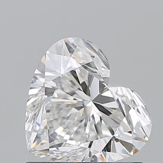 Diamond Natural 1.03Ct F-SI1 Heart - GIA7541470789