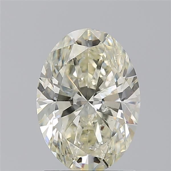 Diamond Natural 1.7Ct L-SI2 Oval - HRD260000074173