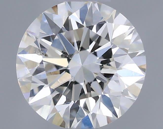 Diamond Natural 0.4Ct I-SI1 Round - GIA6405530937