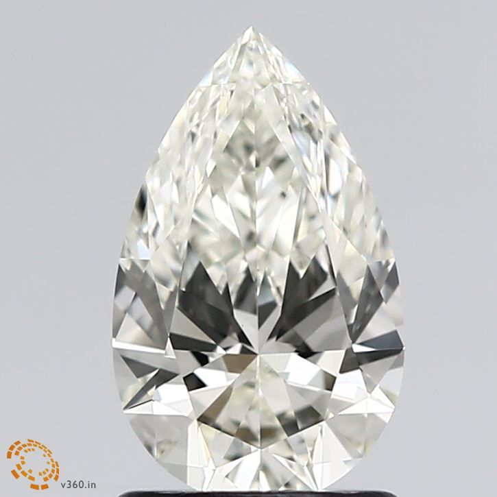Diamond Natural 1.04Ct K-VVS2 Pear - IGI635471373