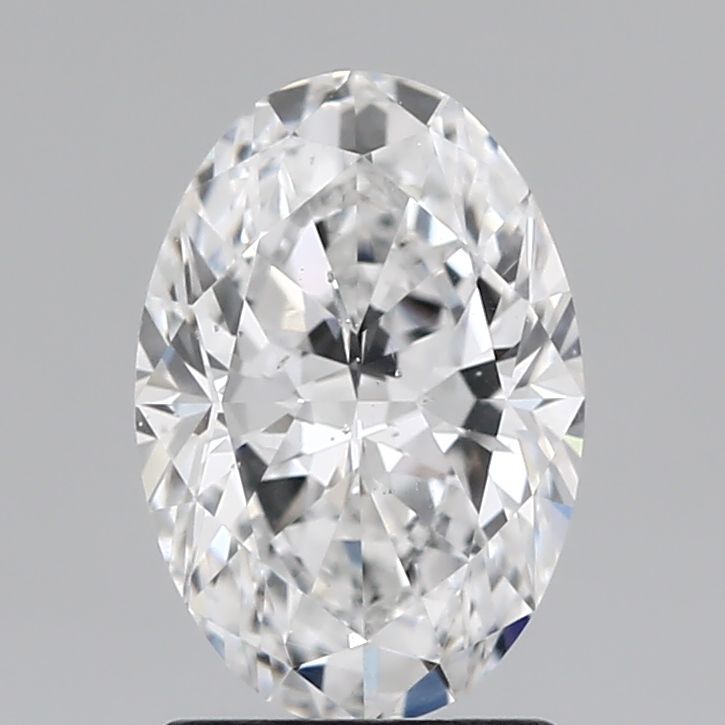 Diamond Natural 1.52Ct D-SI2 Oval - GIA6535757753