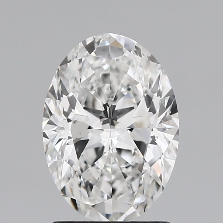 Diamond Natural 1.52Ct F-SI2 Oval - GIA6542156645