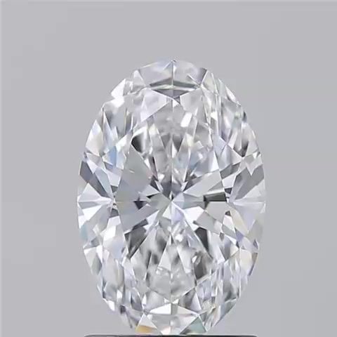 Diamond Natural 1.41Ct D-VVS1 Oval - GIA6535811028