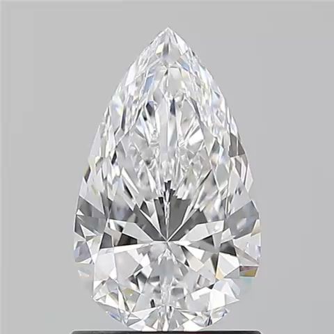 Diamond Natural 1.22Ct D-VVS1 Pear - GIA1537975711