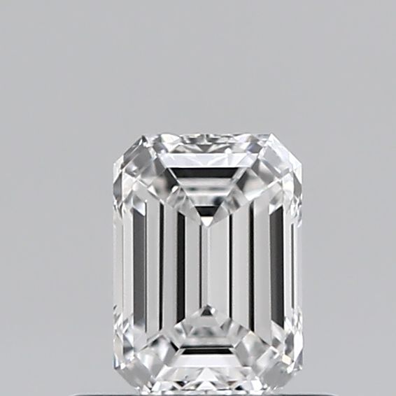 Diamond Natural 0.5Ct E-VVS2 Emerald - GIA5543210256