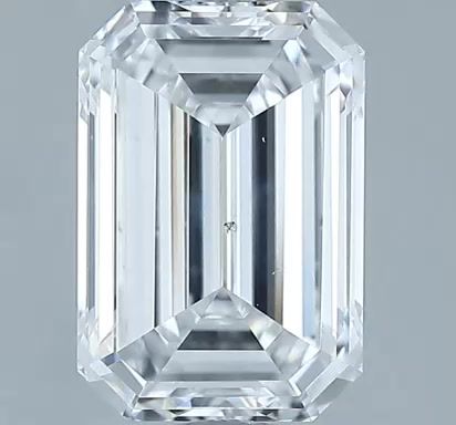 Diamond Natural 2Ct D-SI2 Emerald - GIA6522267803