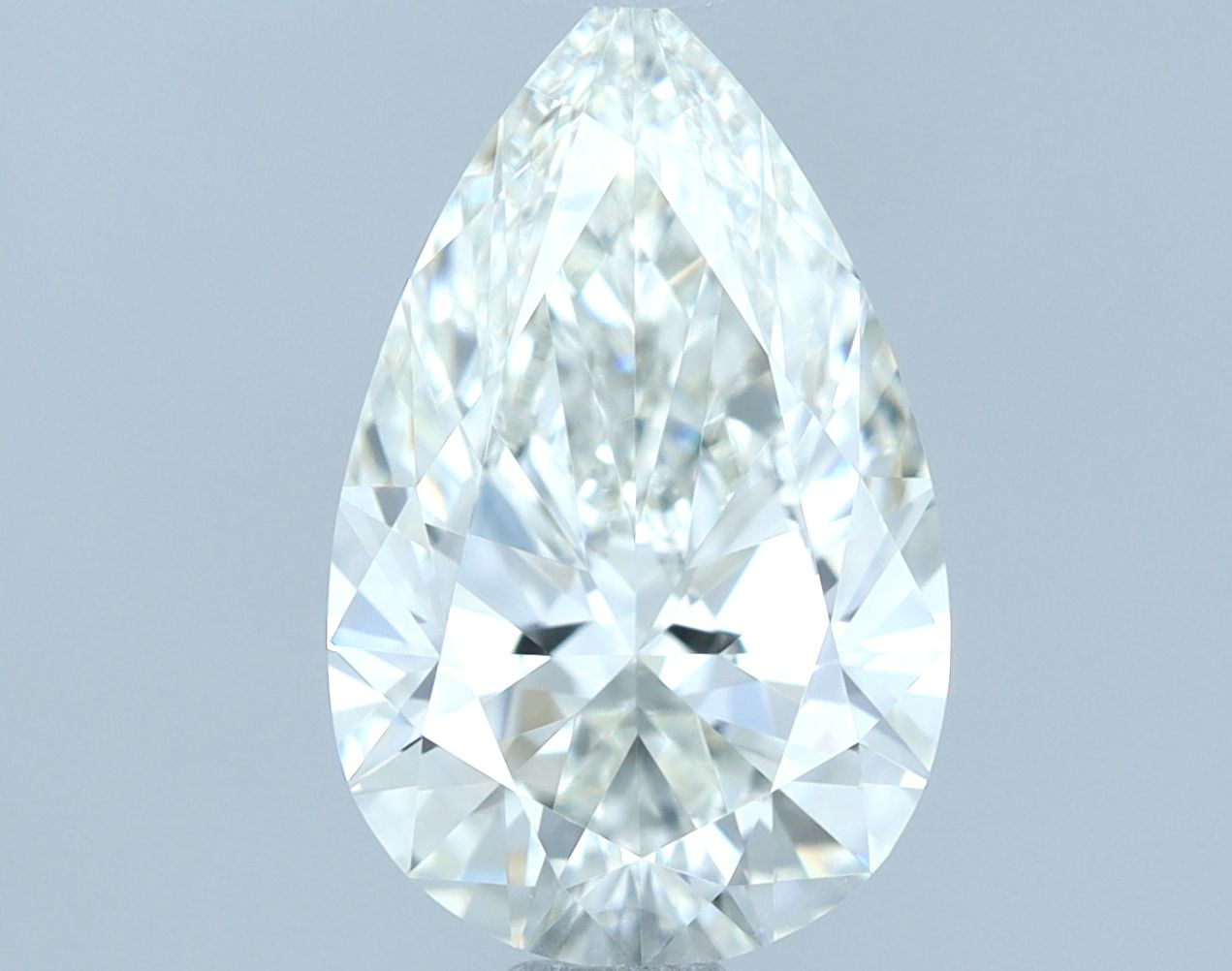 Diamond Natural 1.03Ct H-VVS2 Pear - HRD260000081345