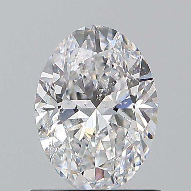 Diamond Natural 0.9Ct D-SI2 Oval - GIA7548798632