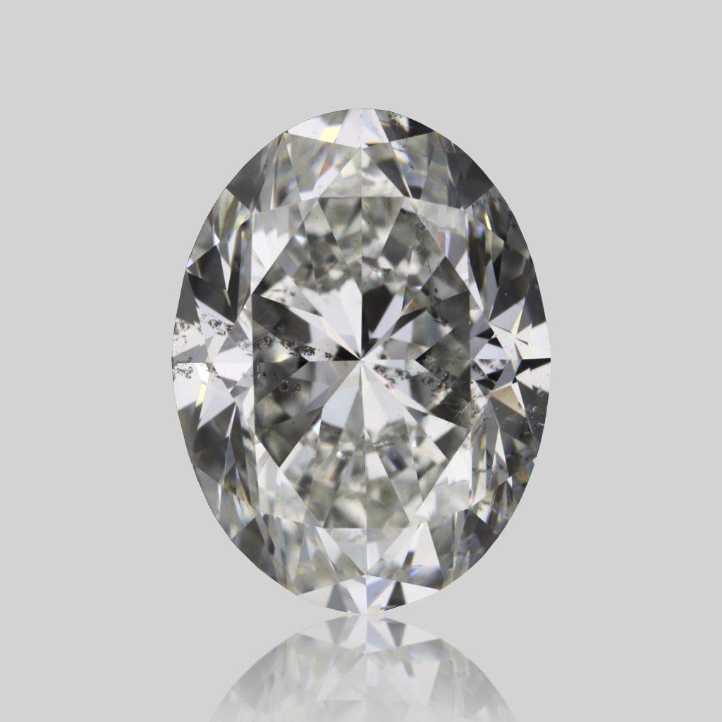 Diamond Natural 2Ct I-SI2 Oval - GIA6542735418