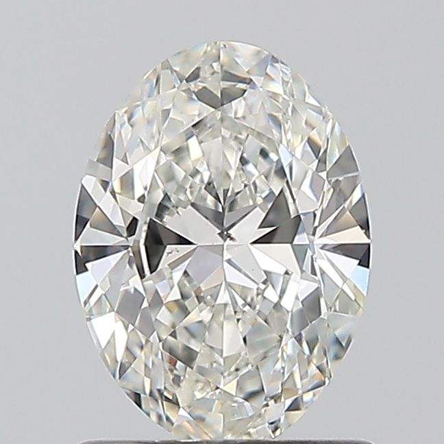 Diamond Natural 0.9Ct H-SI1 Oval - GIA2517188094